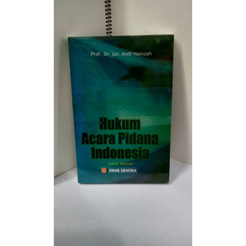 Jual HUKUM ACARA PIDANA INDONESIA EDISI KEDUA Prof Dr Jur Andi