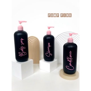 Jual Botol Hitam Ml N Pink Edition Aesthetic Bottle Minimalist