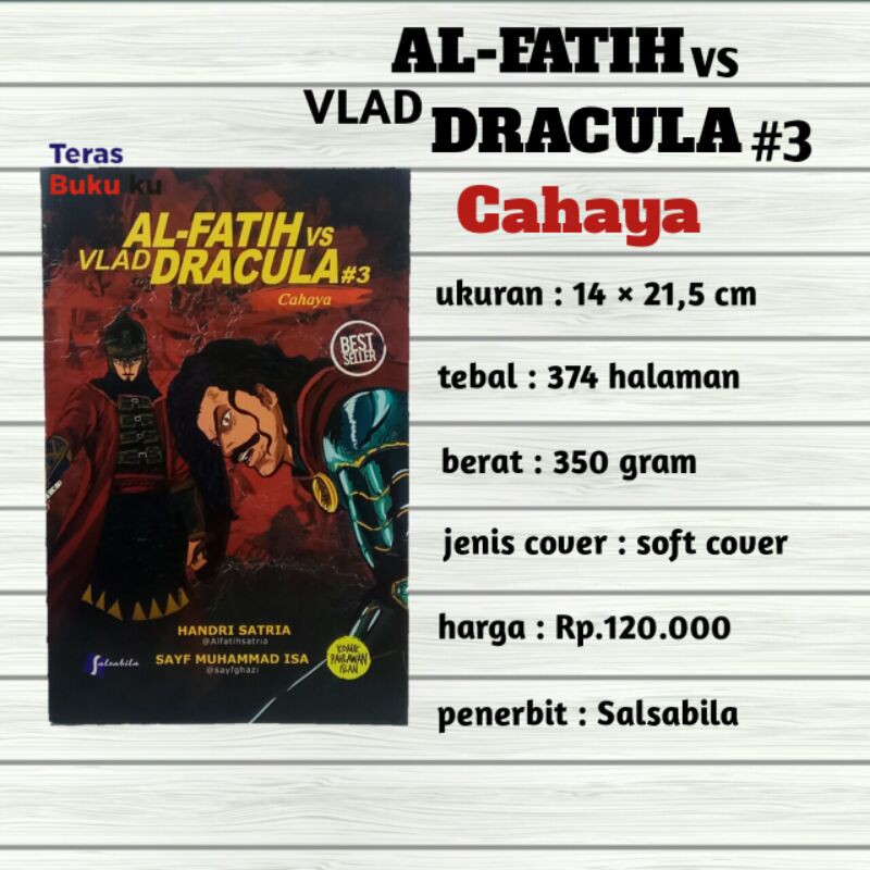 Jual KOMIK AL FATIH Vs VLAD DRACULA Jilid 3 Shopee Indonesia