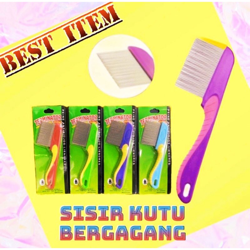 Jual Sisir Kutu Logam Serit Logam Ketombe Gagang Panjang Harga Grosir