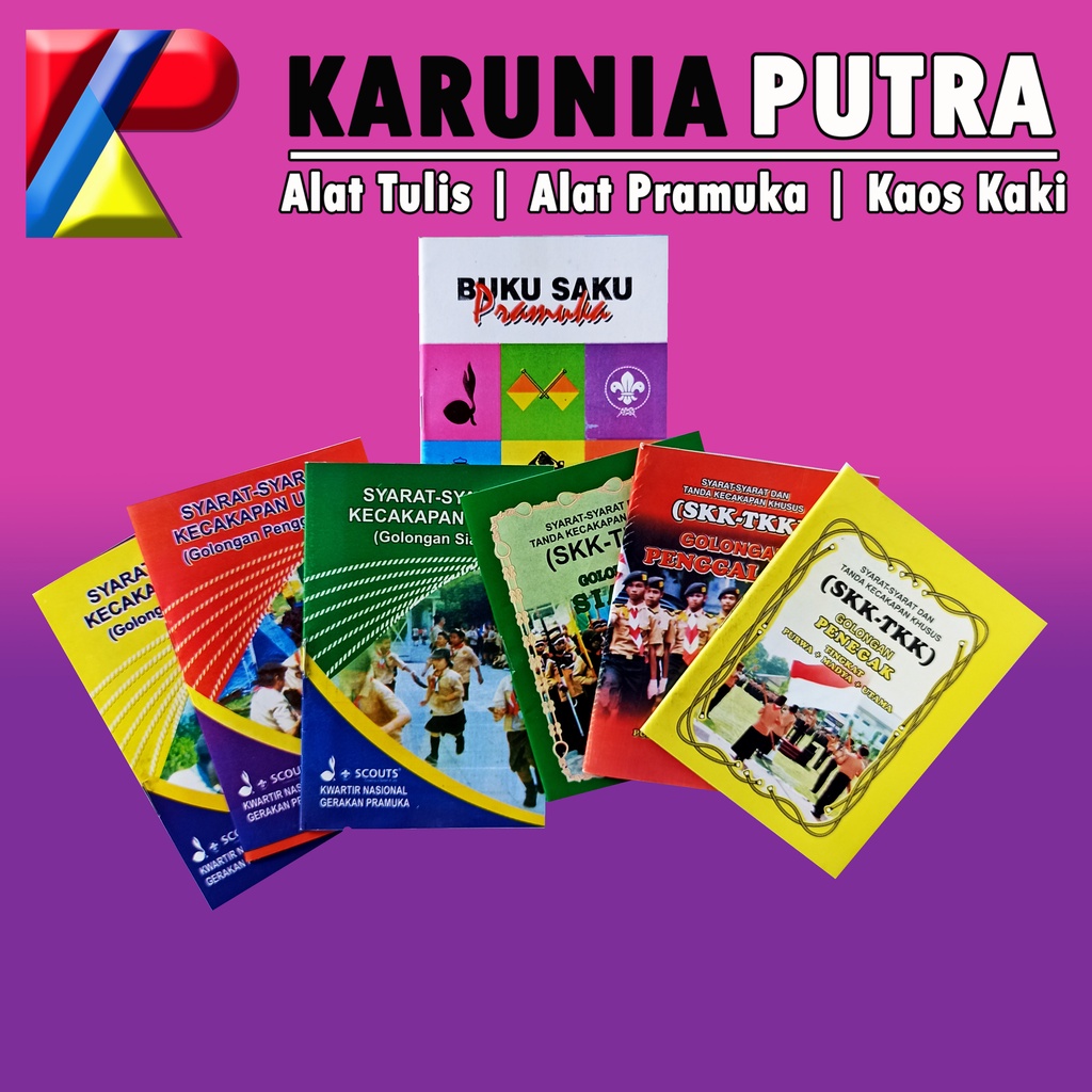 Jual Buku Saku Sku Skk Tkk Pramuka Siaga Penggalang Penegak Shopee