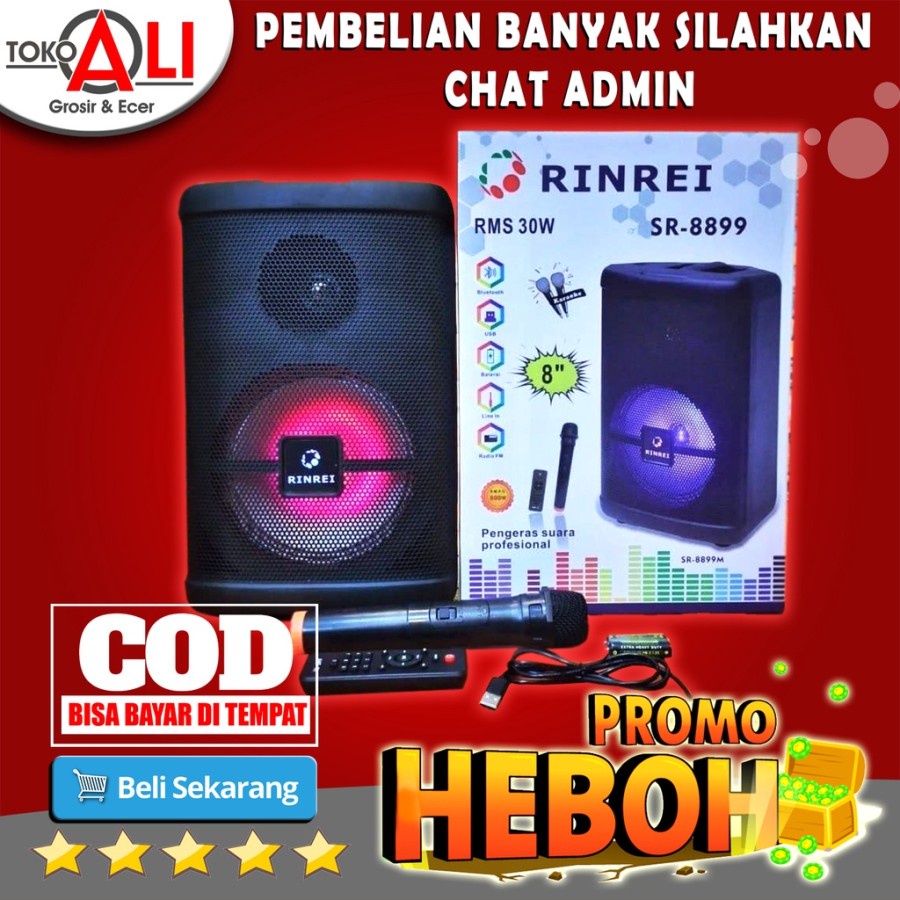 Jual SPEAKER RINREI SR 8899 M Shopee Indonesia