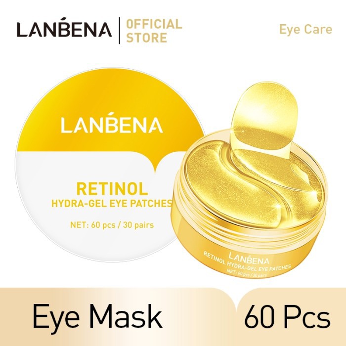 Jual Lanbena Retinol Hydra Gel Collagen Eye Patches Mask Shopee Indonesia