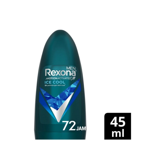 Jual Rexona Men Roll On Deodorant Antiperspirant Ice Cool Ml Shopee