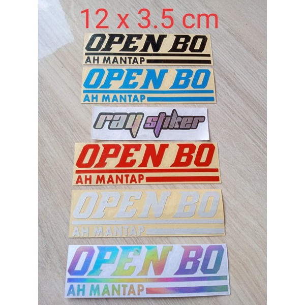 Jual Stiker Cutting Open Bo Shopee Indonesia