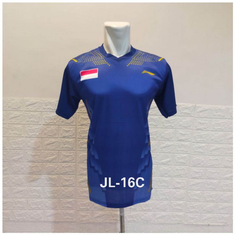 Jual Jersey Badminton Sudirman Cup Timnas Indonesia Kaos Bulutangkis