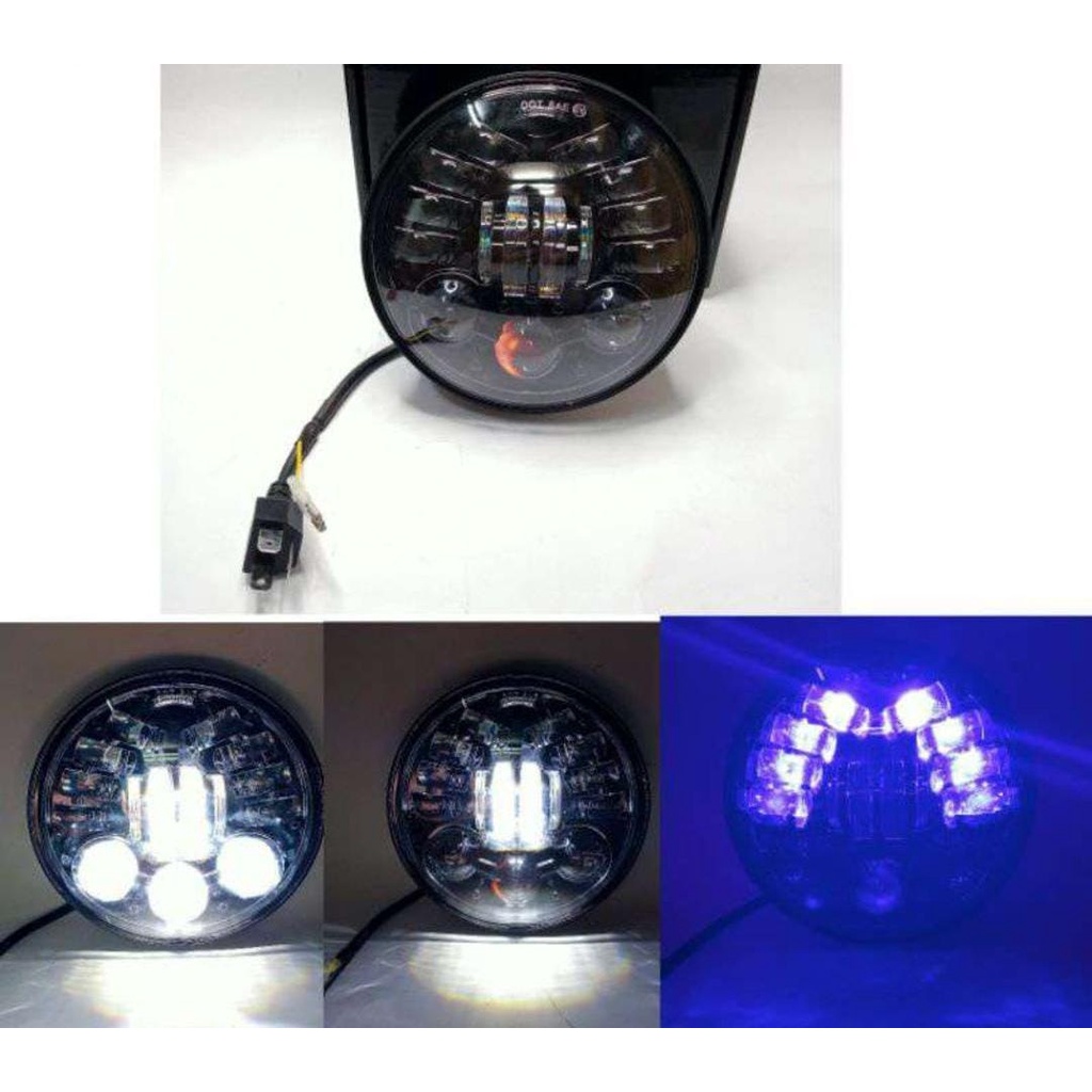 Jual Lampu Depan Daymaker Led Headlamp Inch Custom Reflector Cb