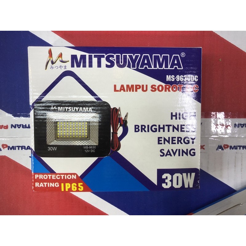 Jual Lampu Sorot Tembak Watt Mitsuyama Lampu Sorot Aki Led V Dc