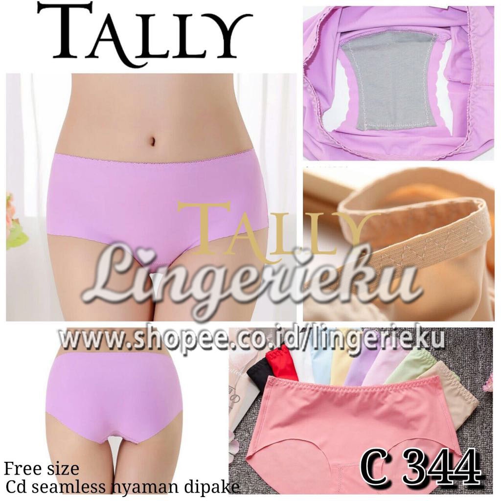 Jual Tally 344 CD Celana Dalam Wanita Seamless Tanpa Jahitan Anti