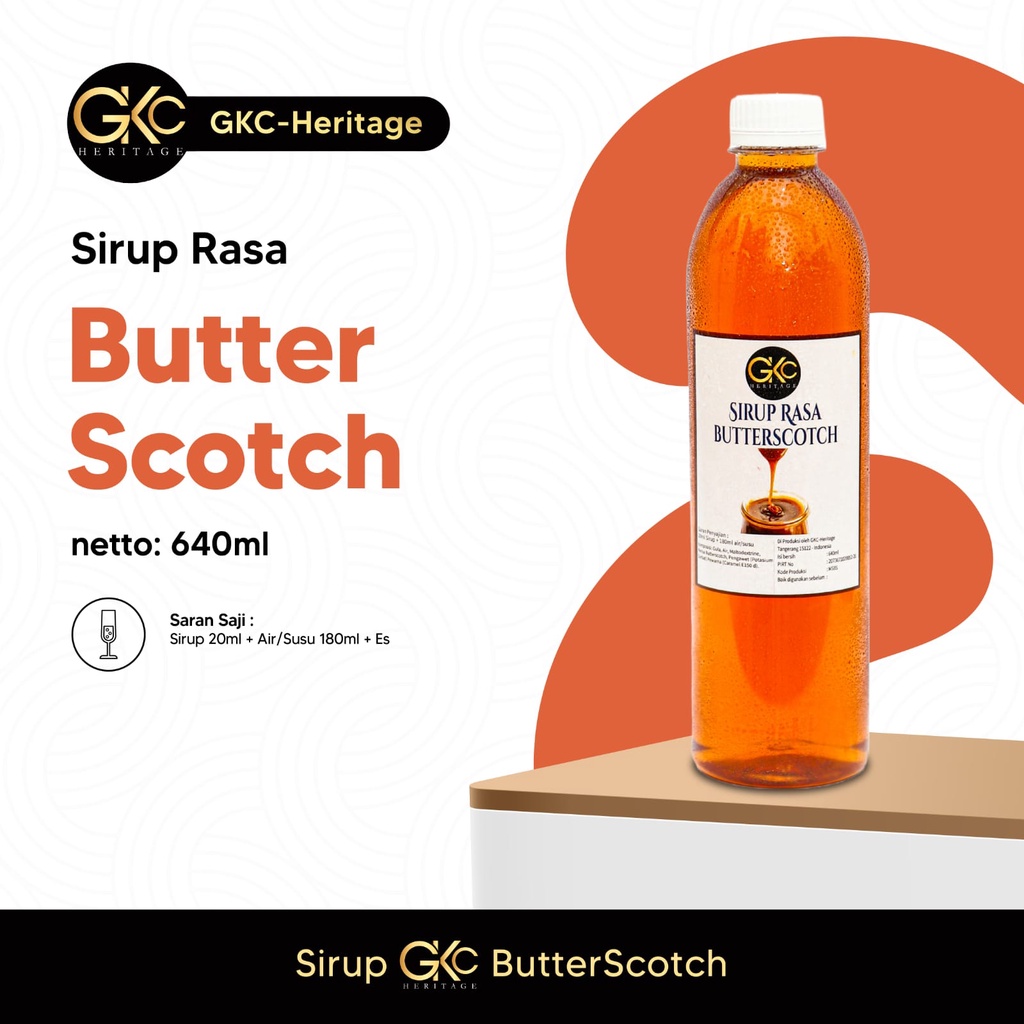 Jual Syrup Sirup GKC Heritage 640ml Konsentrat Rasa Buah Untuk