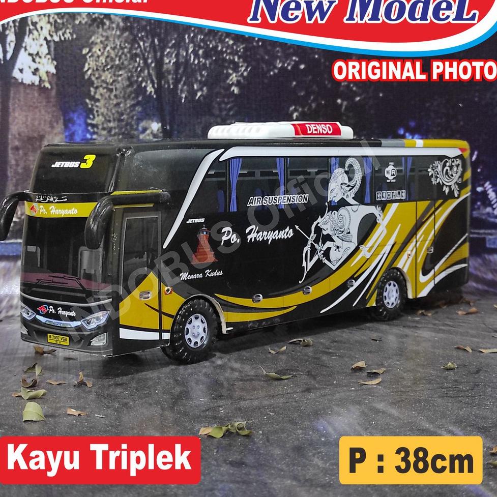 Jual Proses Cepat X Indobus Miniatur Bus Bis Haryanto Jetbus Shd