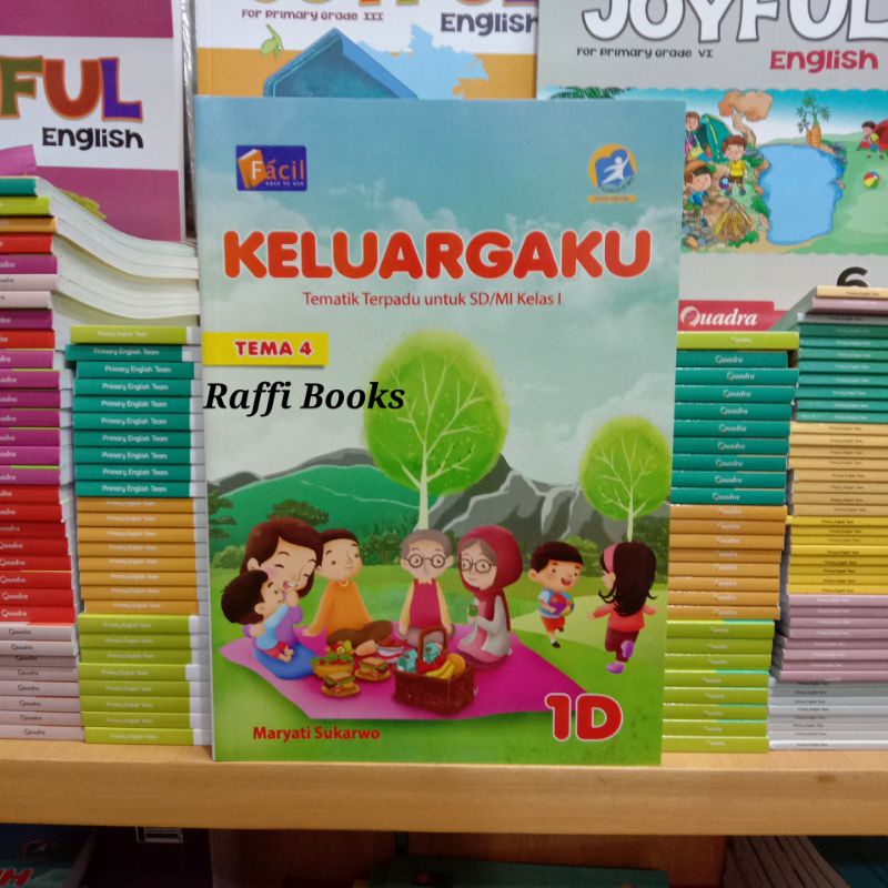 Jual Buku Tematik Terpadu 1a 1b 1c 1d Kelas 1 SD K13 Revisi Facil