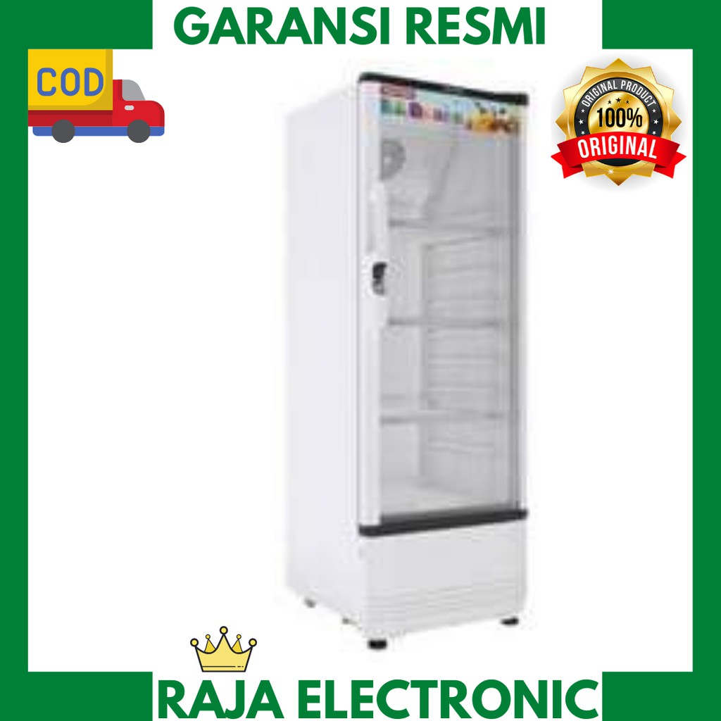 Jual SHOWCASE POLYTRON SCN 180 3 RAK 180 LITER GARANSI RESMI Shopee