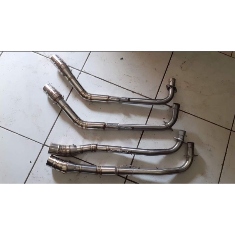 Jual Pipa Knalpot Racing Road Race Kolong Jupiter Supra C Vega Shogun