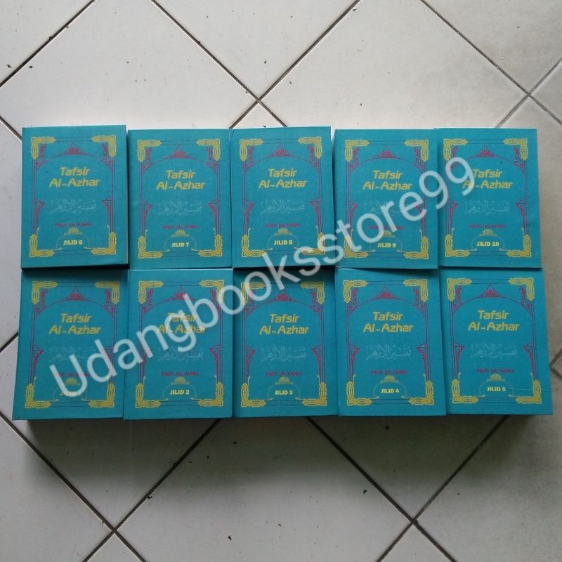 Jual Satu Paket Buku Tafsir Al Azhar Jilid Hardcover By Prof Dr