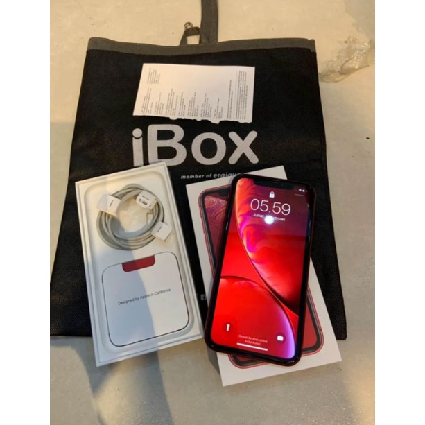 Jual Iphone Xr Fulset Oryginal Garansi Resmi Ibox Shopee