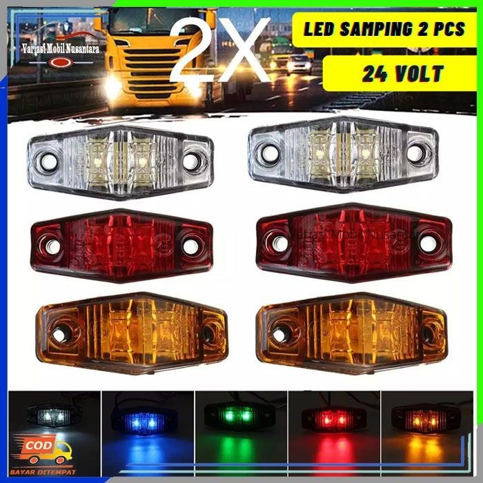 Jual Lampu Led Samping Side Tangki Tengki Variasi Light Bak Box Mobil