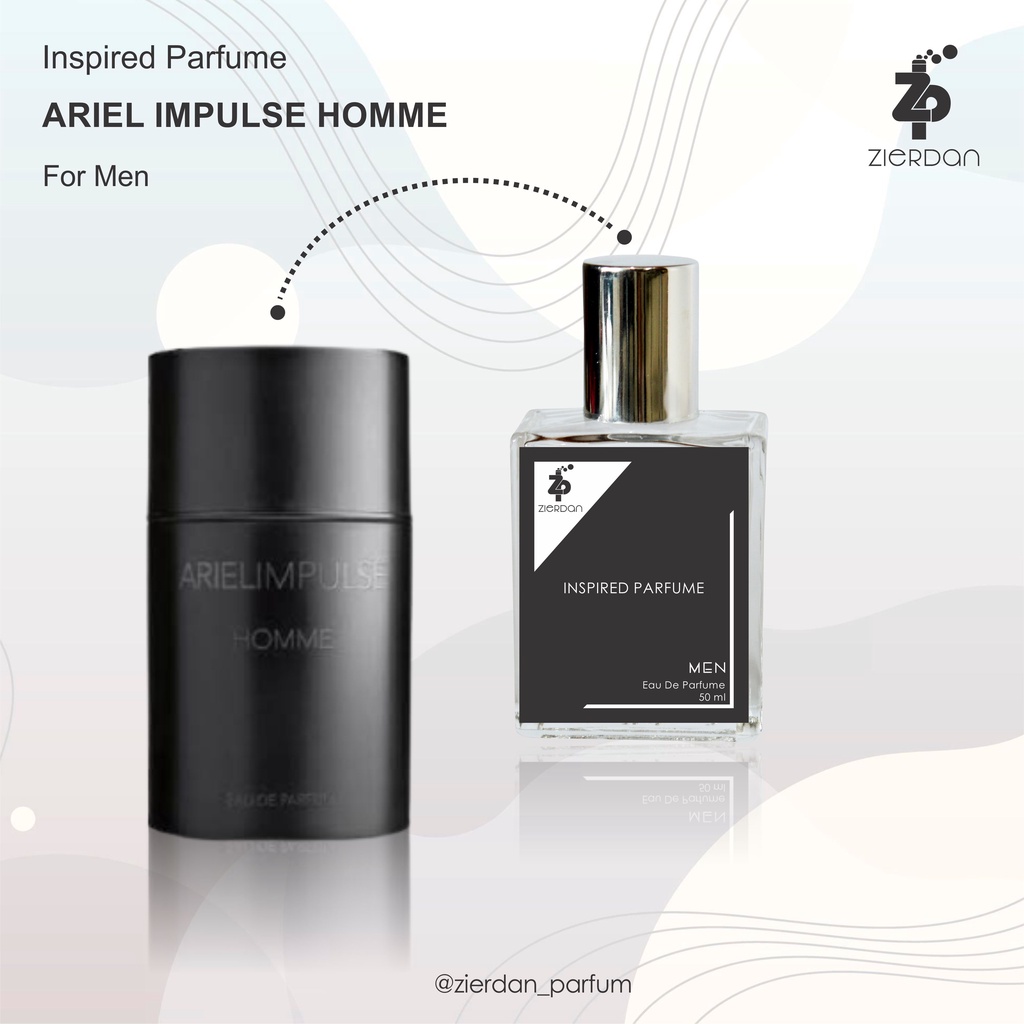 Jual Zierdan Inspired Parfum Artis Ariel Impulse Homme Parfume Farfum