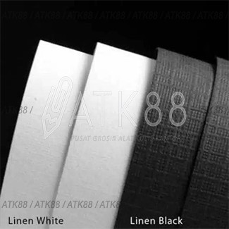 Jual Kertas Linen A4 180 Gr Warna Hitam Putih Shopee Indonesia