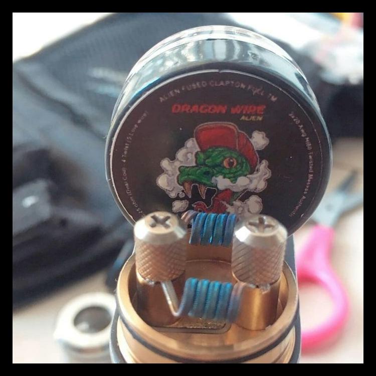 Jual Dragon Wire Coil Alien Fused Clapton Ni Full Tm Terlaris