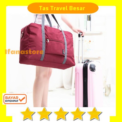 Jual Travelmate Korea Easy Travel Bag Foldable Tas Lipat Besar