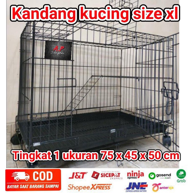 Jual Kandang Kucing Ukuran X X Cm Kandang Hewan Kandang Besi