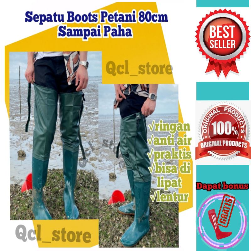 Jual BOOT SAWAH BOOT PETANI SEPATU PETANI PANJANG BOOT PETANI