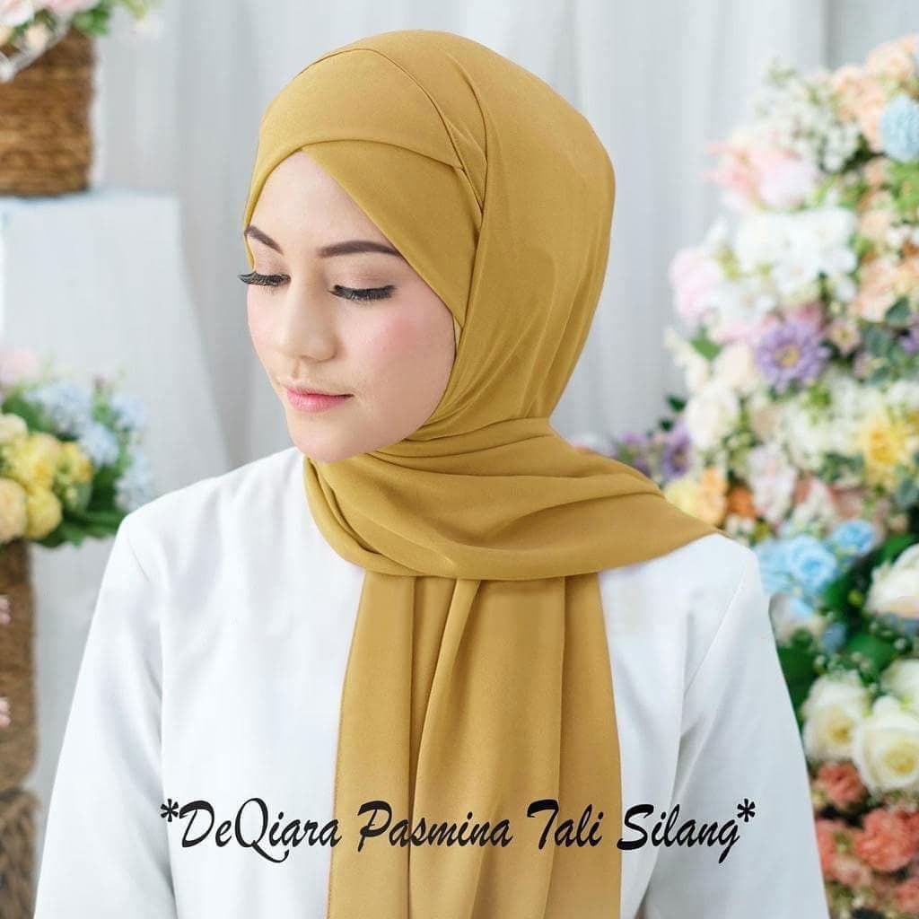 Jual Pasmina Baby Doll Tali Silang Ceruty Instan Pasmina Instan Jumbo