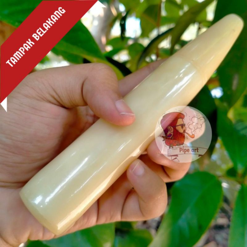 Jual Pipa Rokok Once Cangklong Tulang Sapi Model Jumbo Pucukan Shopee