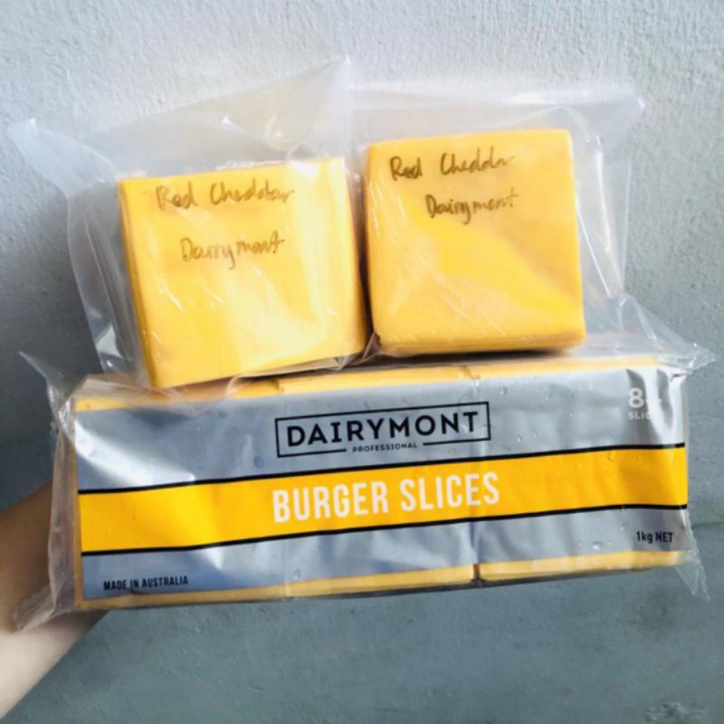 Jual Dairymont Red Cheddar Cheese Dairymont Slice Orange Dairymont