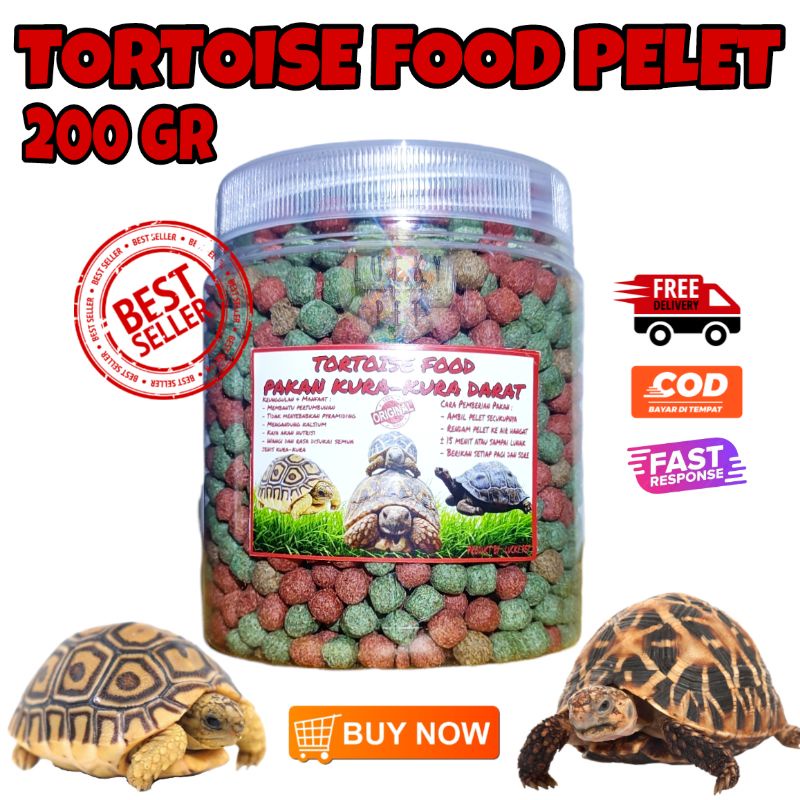 Jual Gr In Jar Makanan Pakan Pelet Kura Kura Darat Sulcata