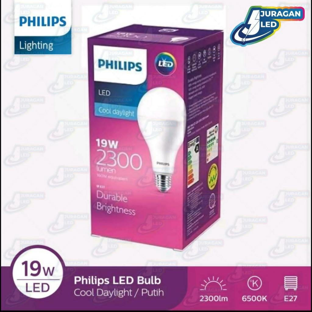 Jual Philips MyCare LEDBulb 19W E27 6500K 220 240V Putih Shopee Indonesia