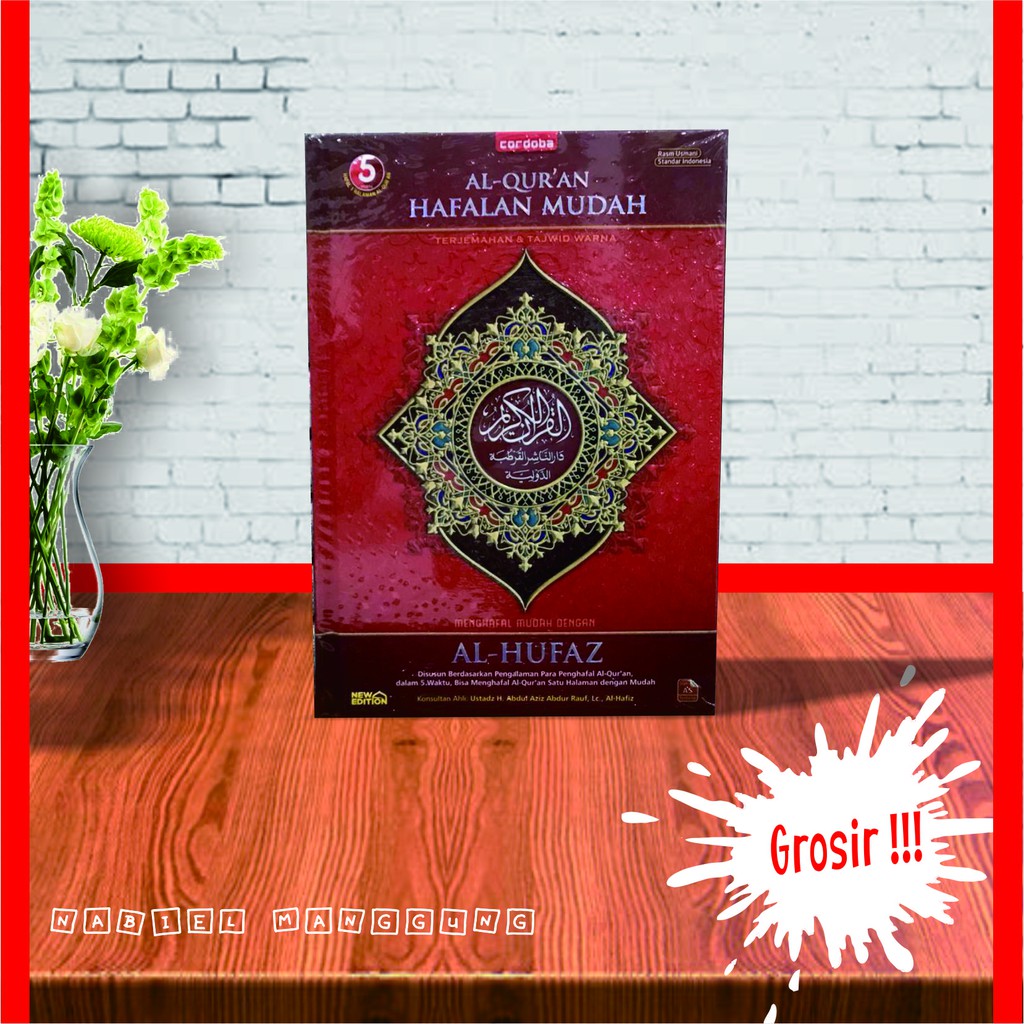 Jual Hot Promo Quran Hafalan Mudah Al Hufaz ORIGINAL Hufaz Warna