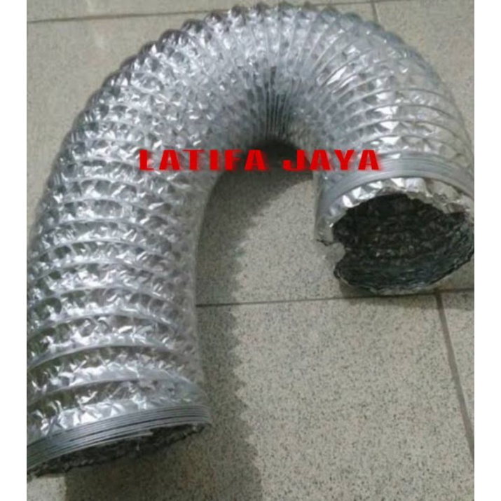 Jual Pipa Cooker Hood 5 Inchi Alumunium Anti Panas Flexible Duct 5