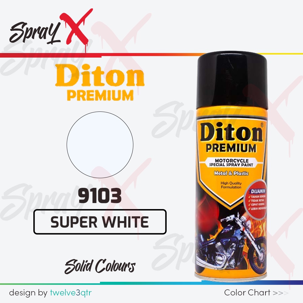 Jual DITON PREMIUM STANDARD SUPER WHITE 9103 PUTIH SUPER 9103 400ML