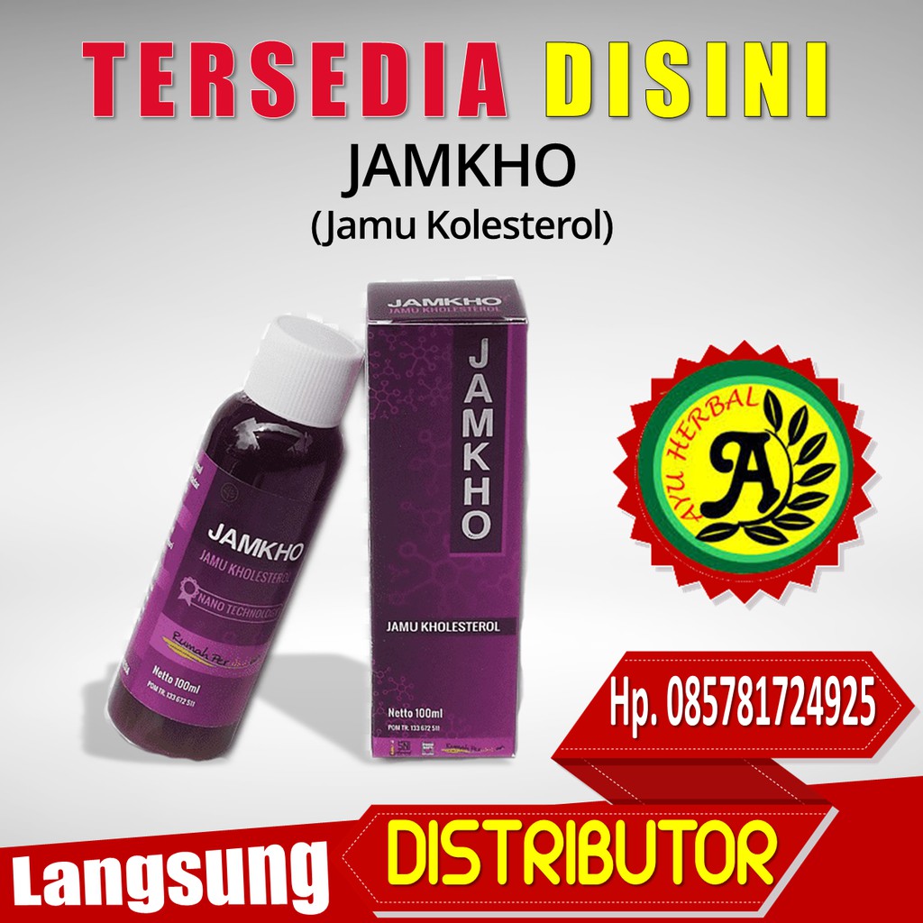 Jual Jamkho Jamu Kolesterol 100 Ml Shopee Indonesia