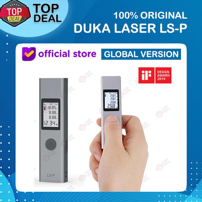 Jual Duka Laser LS P 40M Alat Pengukur Jarak Ukur Meteran Digital