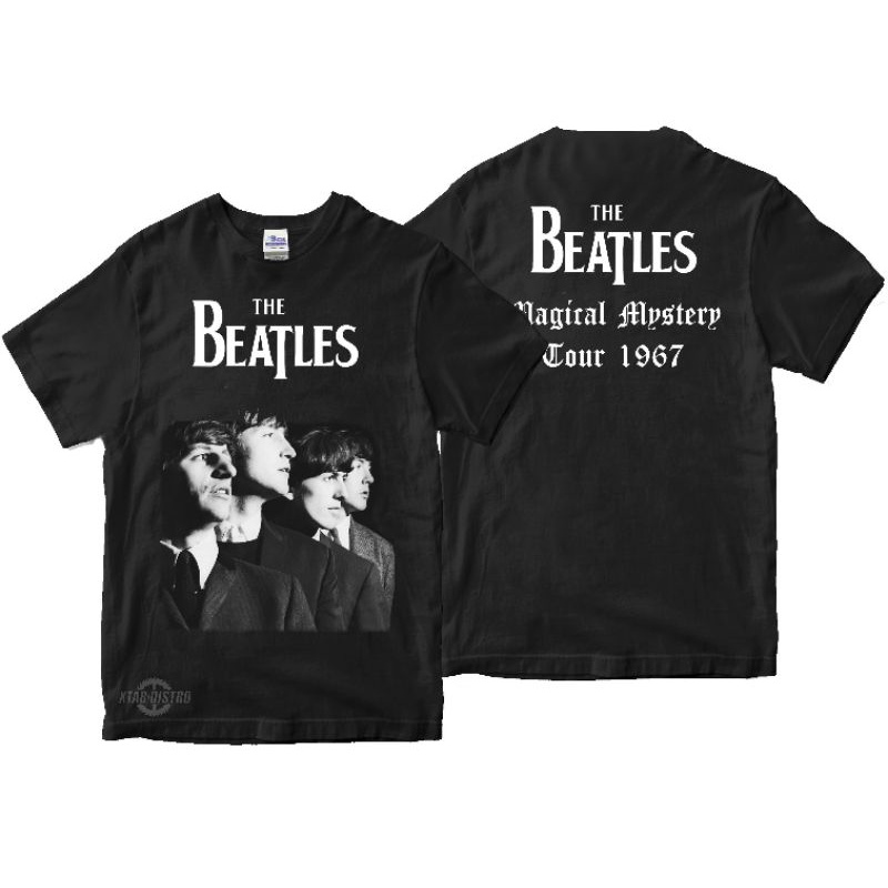 Jual Kaos THE BEATLES TOUR 1967 Premium Tshirt The Beatles Kaos