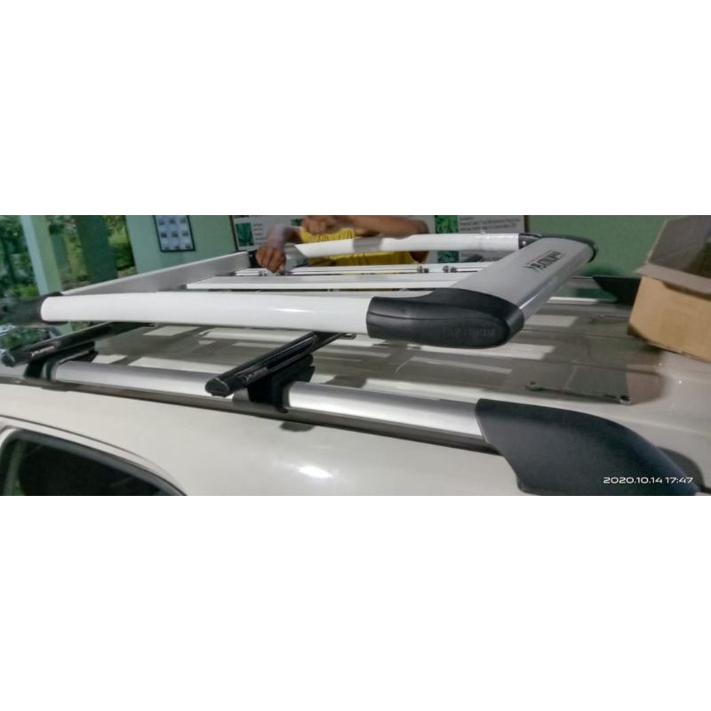 Jual Rack Bagasi Atas Atap Mobil Universal Platinum Shopee Indonesia