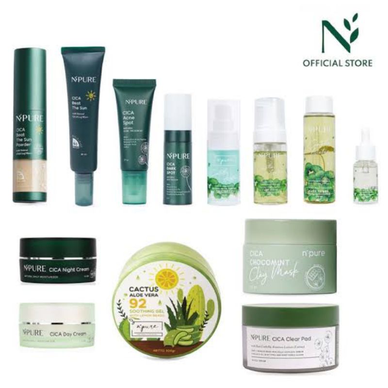 Jual N Pure Centella Asiatica Cica Series Toner Essence Face