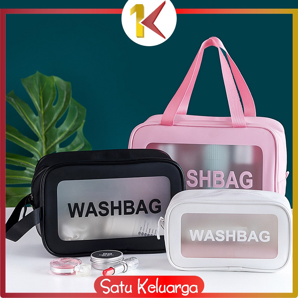 Jual SK T40 Tas WASHBAG Waterproof Pouch Travel Make Up Multifungsi