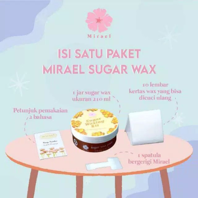 Jual Mirael Sugar Waxing Kit Original Shopee Indonesia