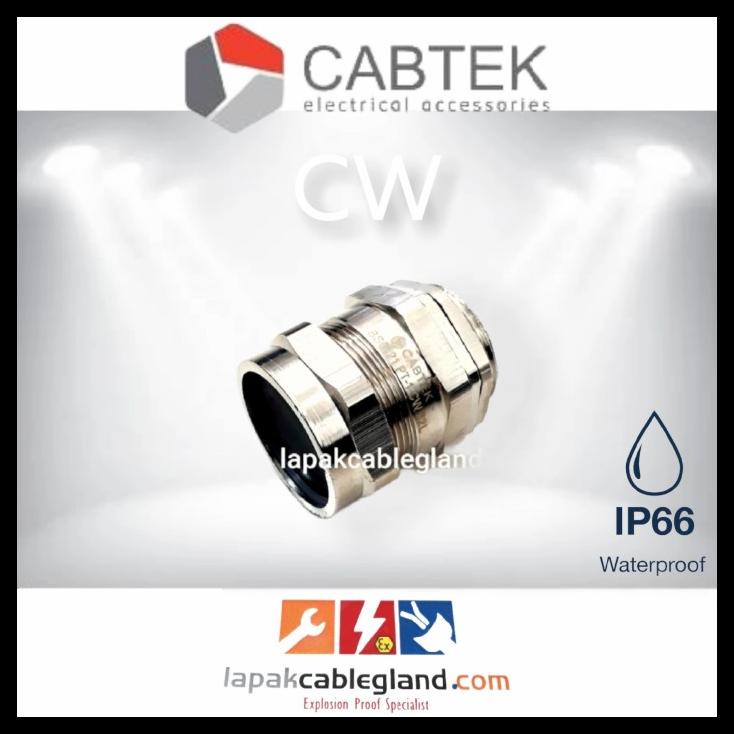 Jual Cable Gland Cabtek Cw S M Armour Brass Nickel Plated W