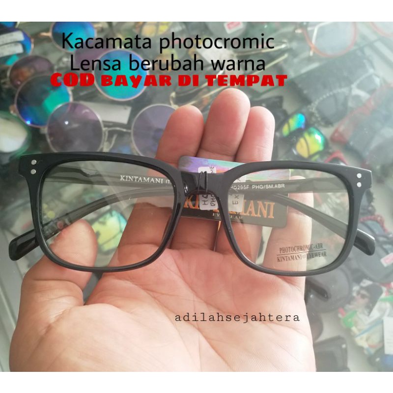 Jual Kacamata Photocromic Lensa Berubah Warna Ketika Di Luar Ruangan