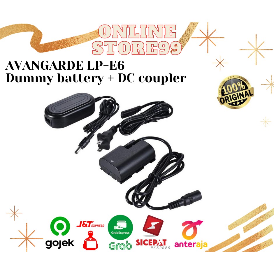 Jual Avangarde Lp E Dummy Battery Dc Coupler Shopee Indonesia