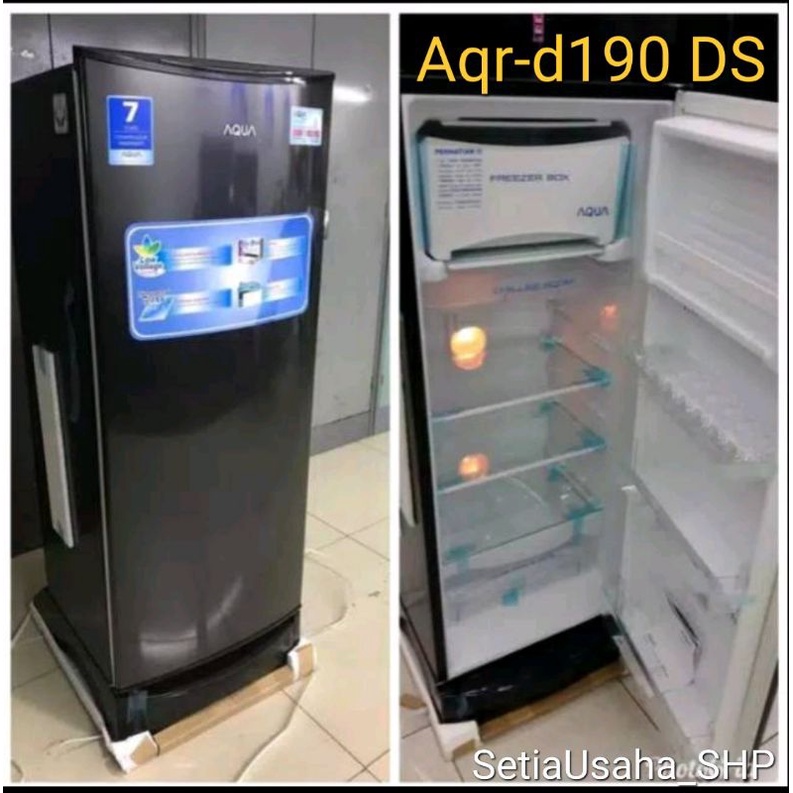 Jual Kulkas Aqua Pintu Aqr D Ds Aqrd Shopee Indonesia