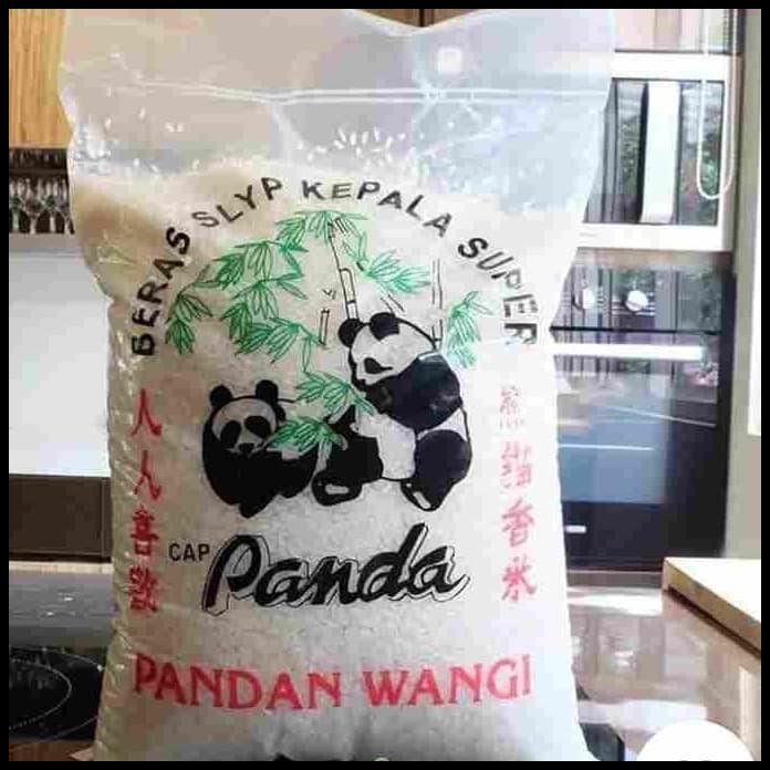 Jual Beras Pandan Wangi Cap Panda 5Kg Shopee Indonesia