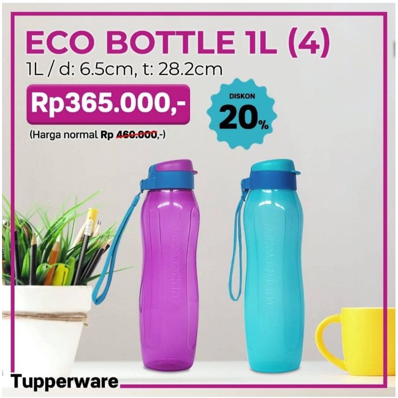 Jual ECO BOTTLE Uk 1 Liter Shopee Indonesia