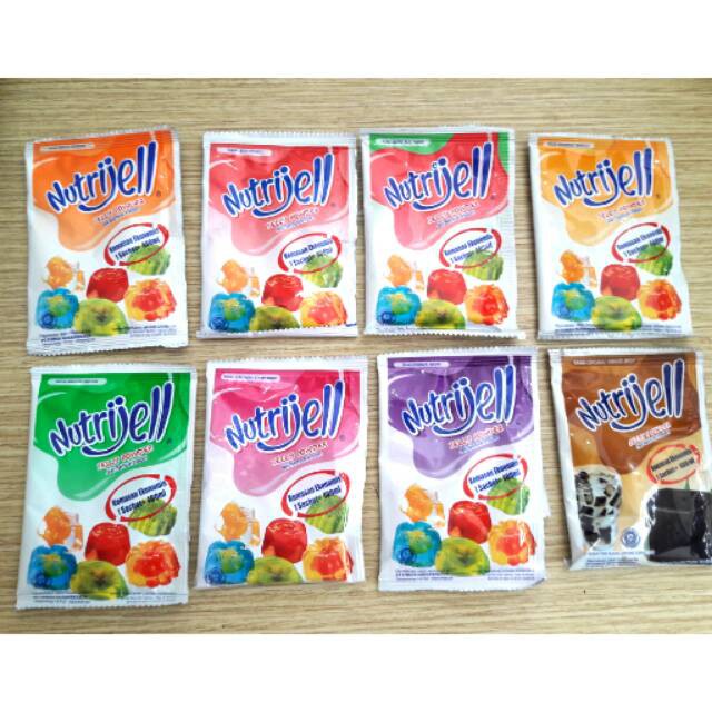 Jual Nutrijell Agar Agar Serbuk Instant Aneka Varian Rasa Pcs Gr