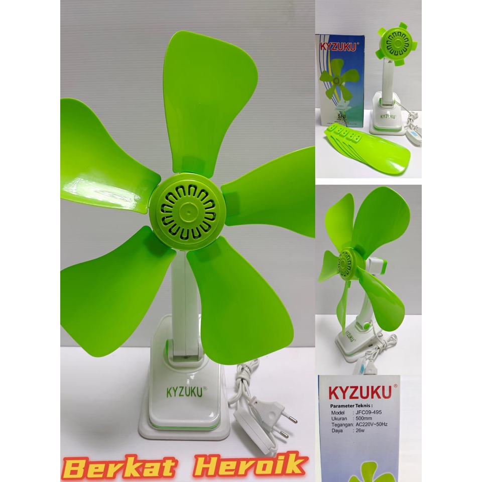 Jual Promo Kipas Angin Jepit Kyzuku In Clip Fan Watt